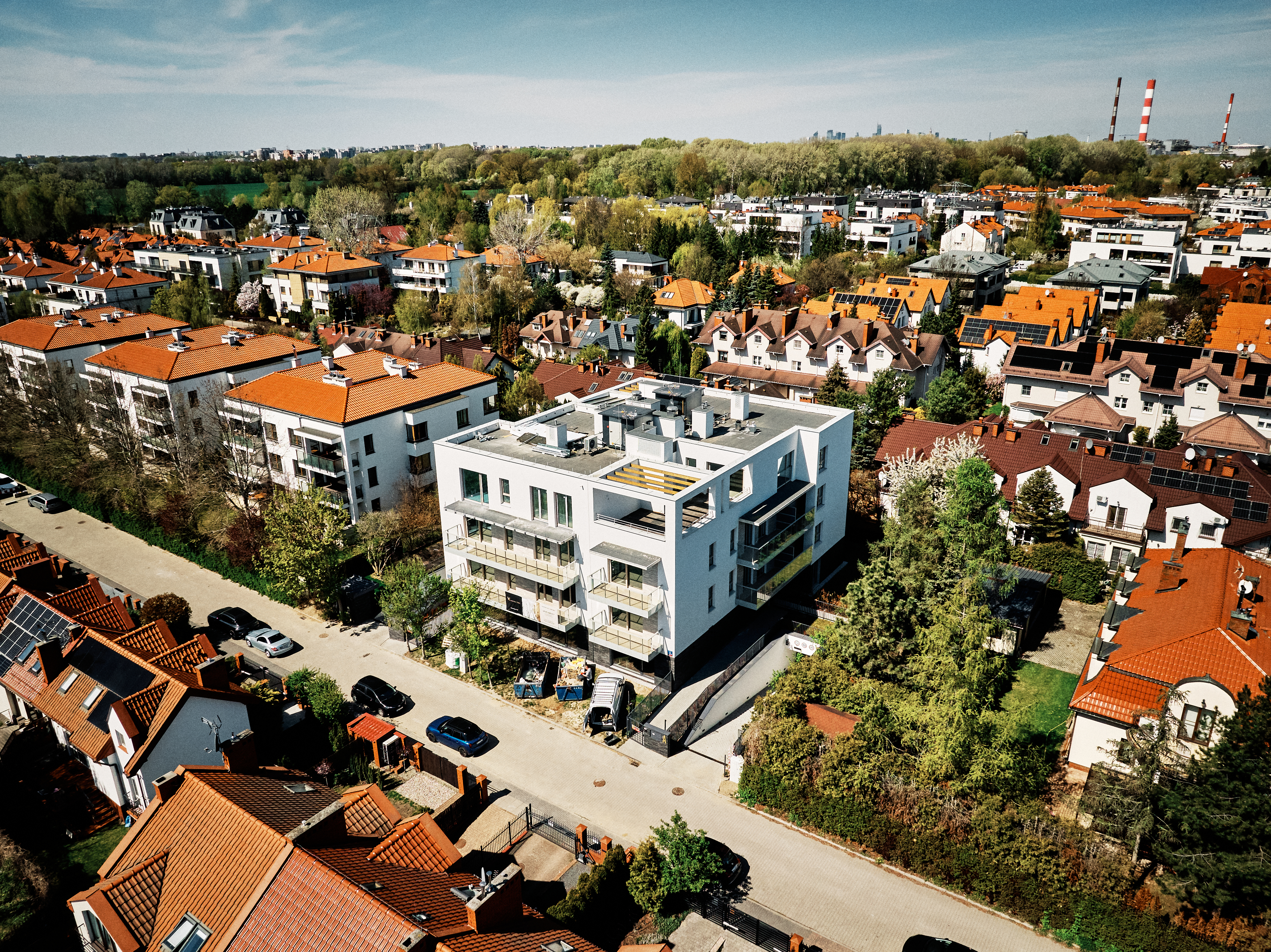 Widok z drona