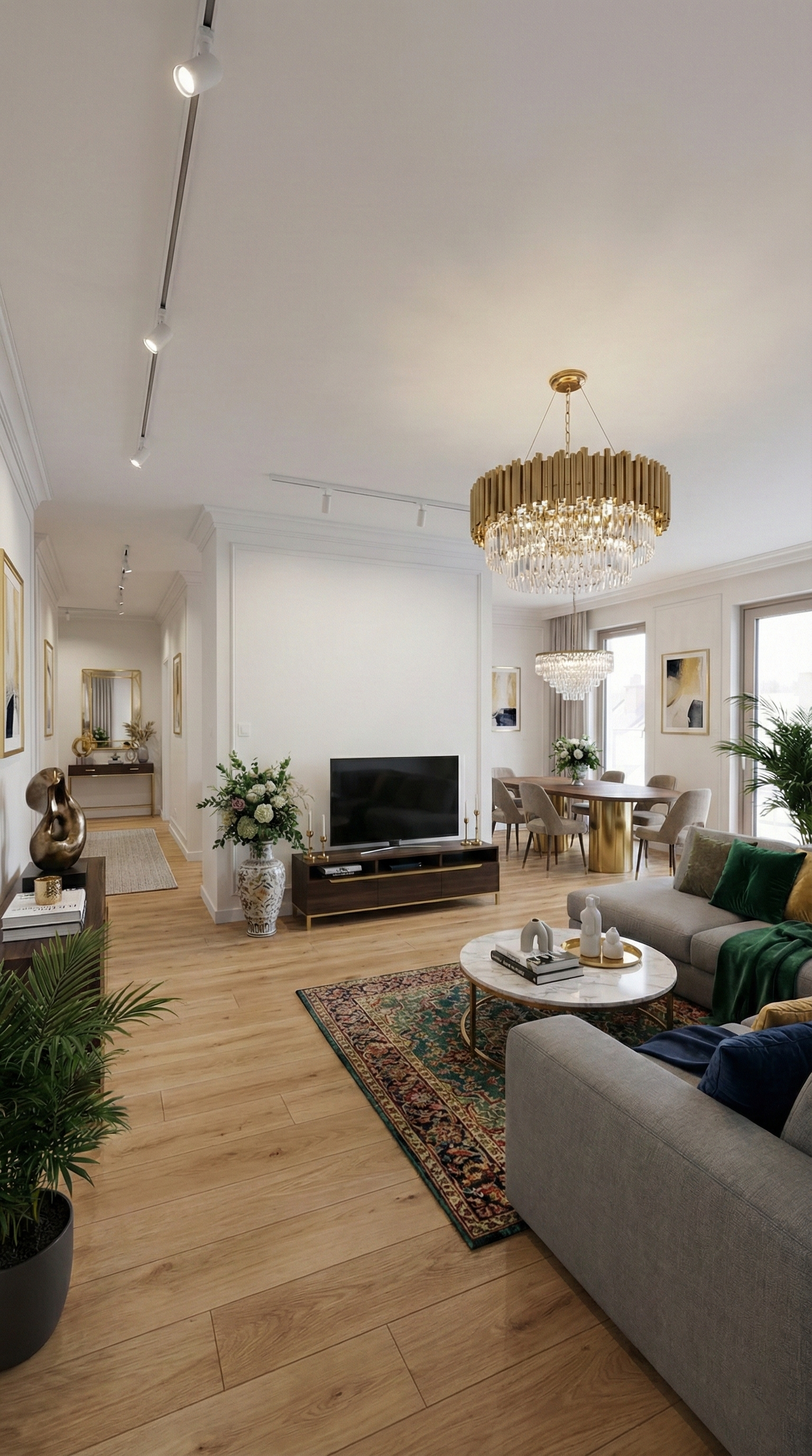 Wizualizacja · Salon