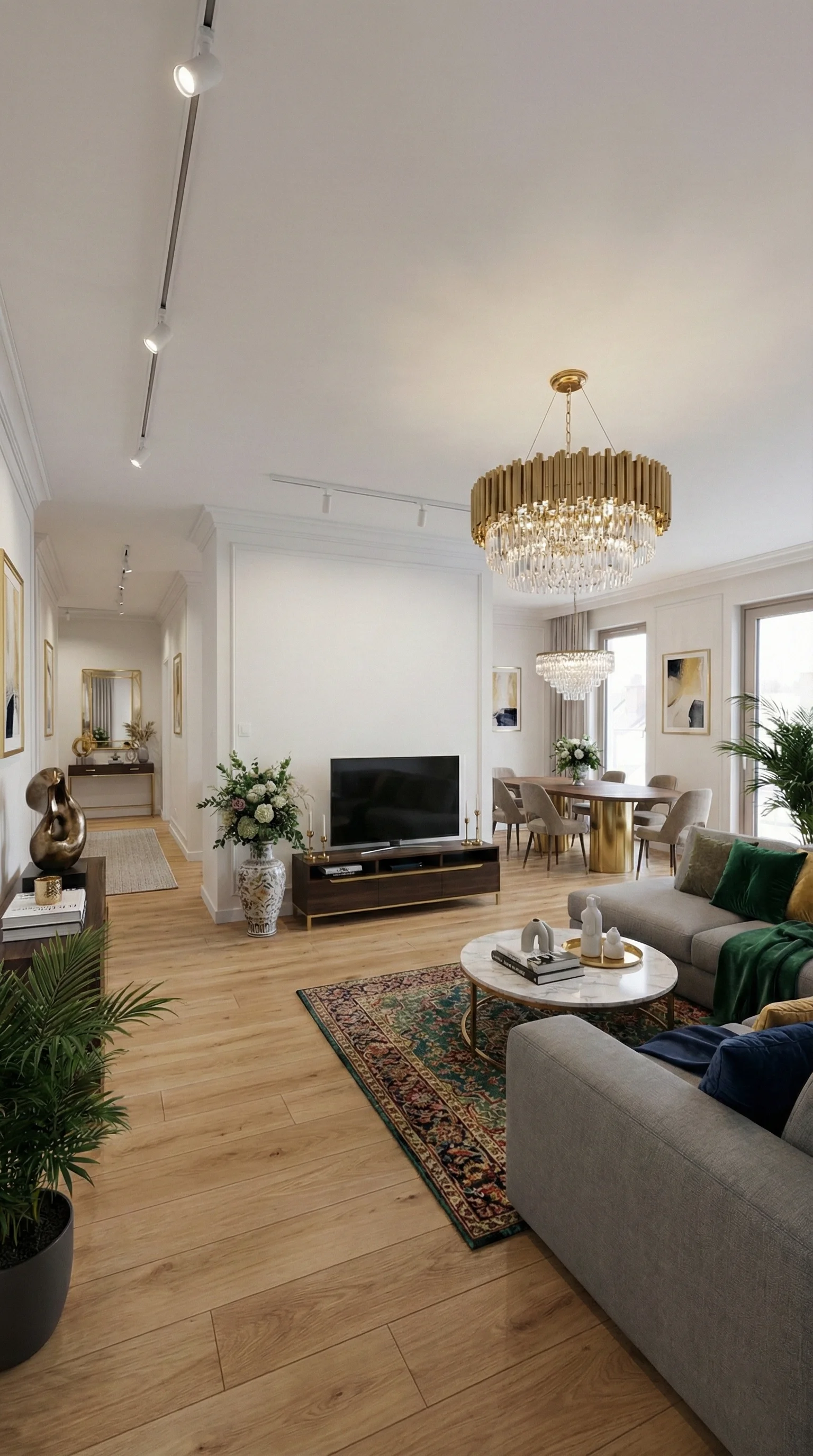 Wizualizacja · Salon